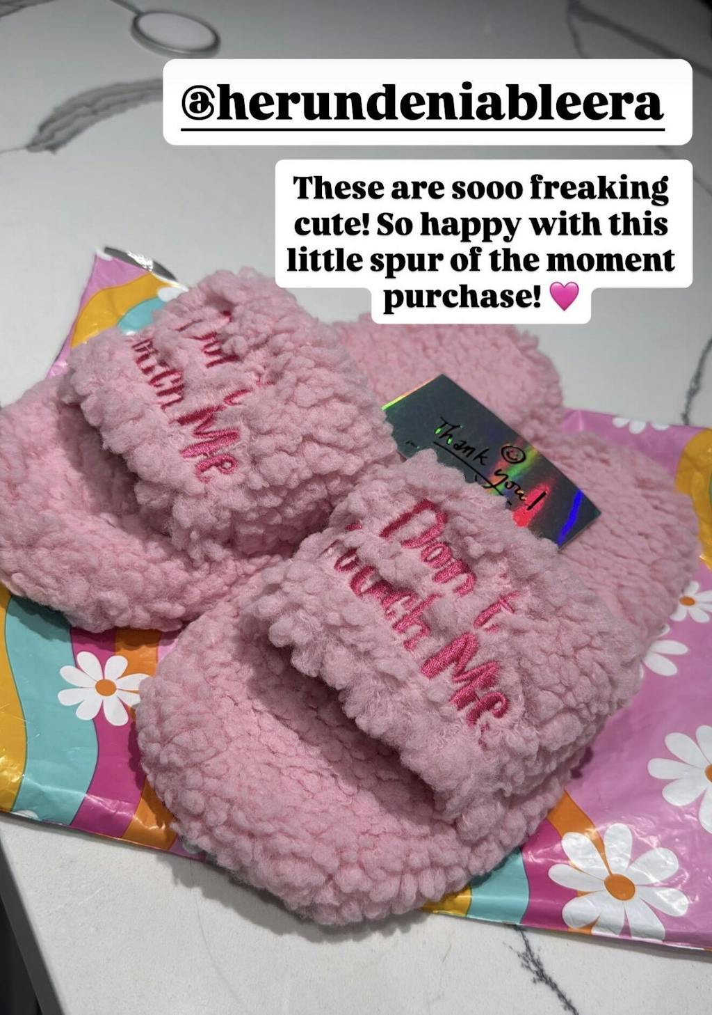 Don’t Touch Me Slides