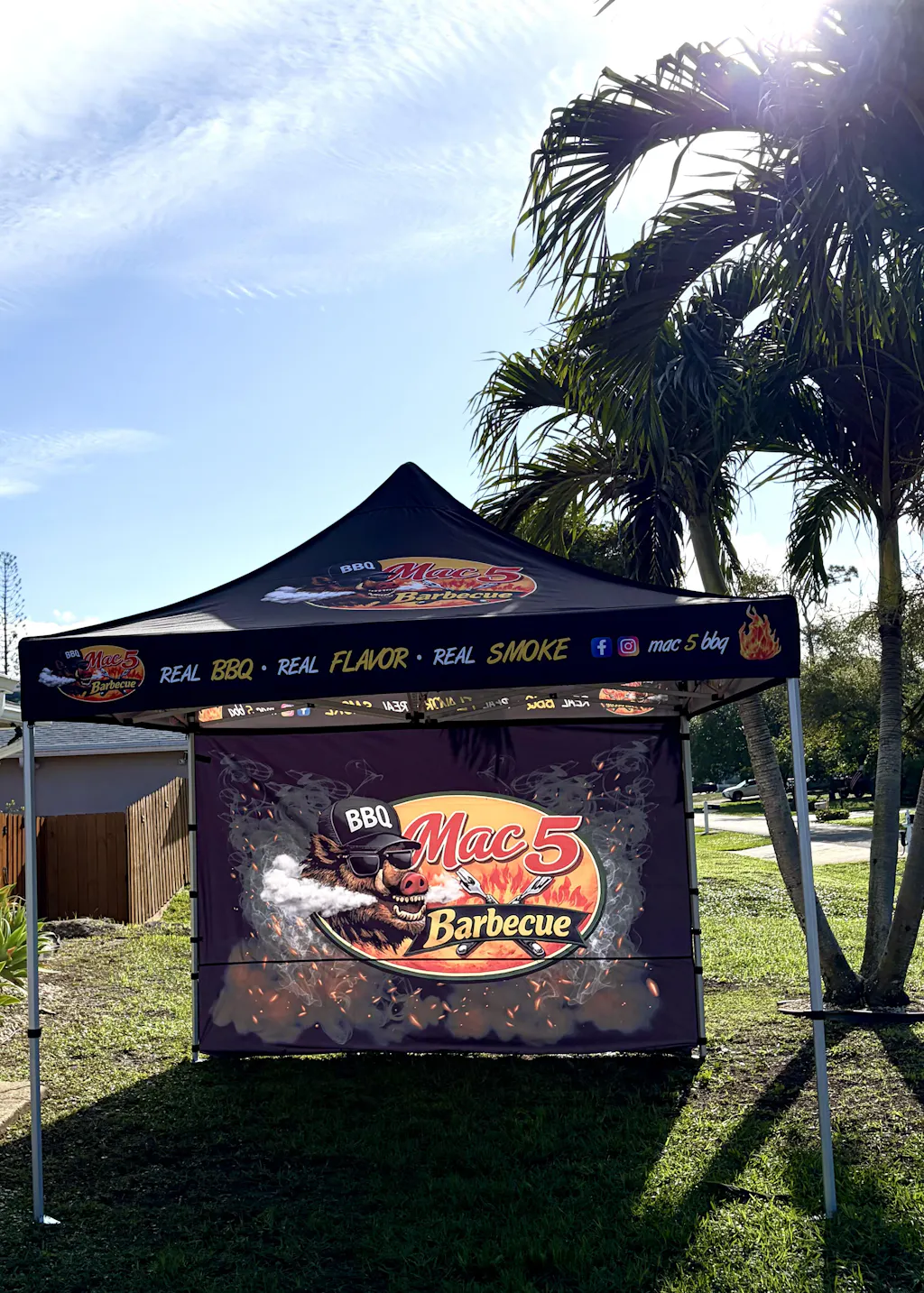 10x10 Custom Canopy Tent Package