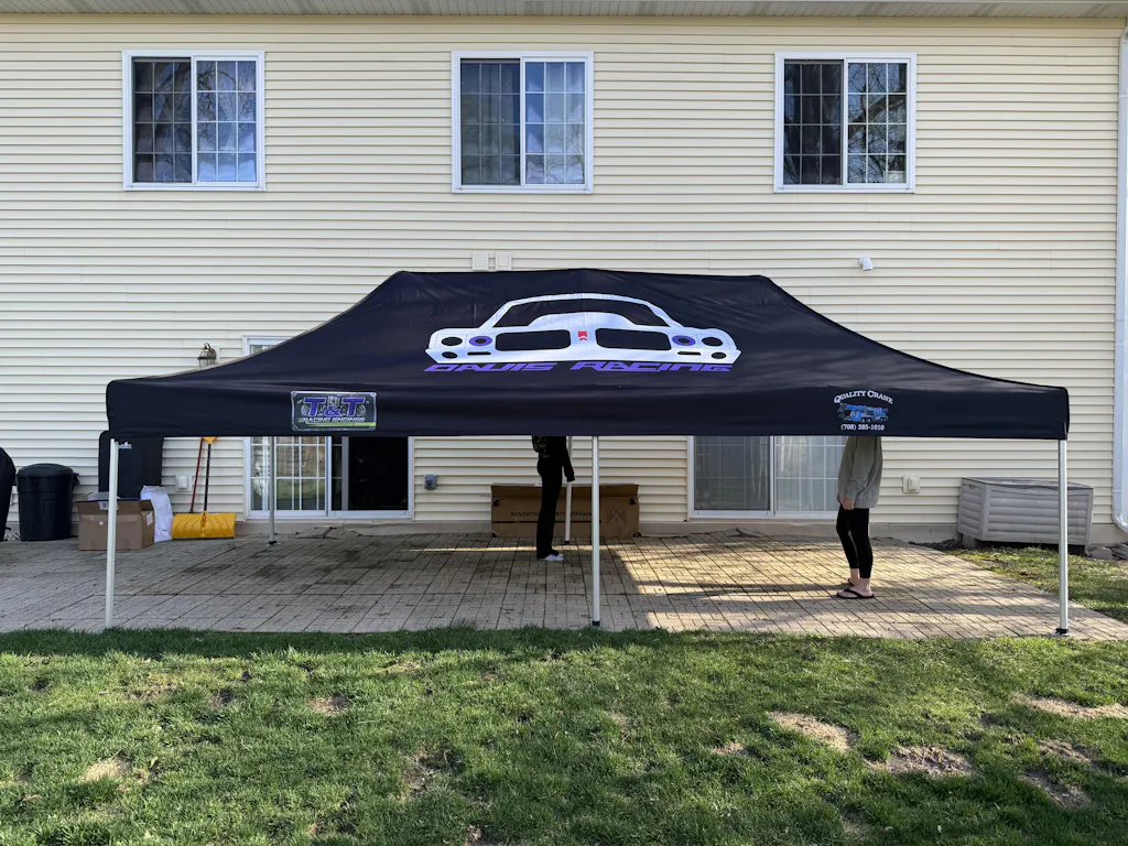 10x20 Custom Canopy Tent Package