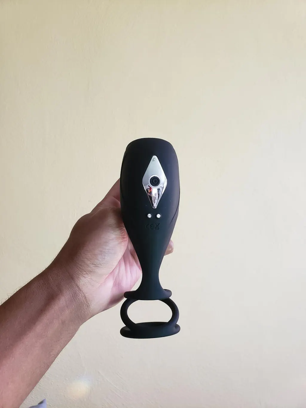 Onslaught: App Control 3 In 1 Masturbator Trainer Penis Ring