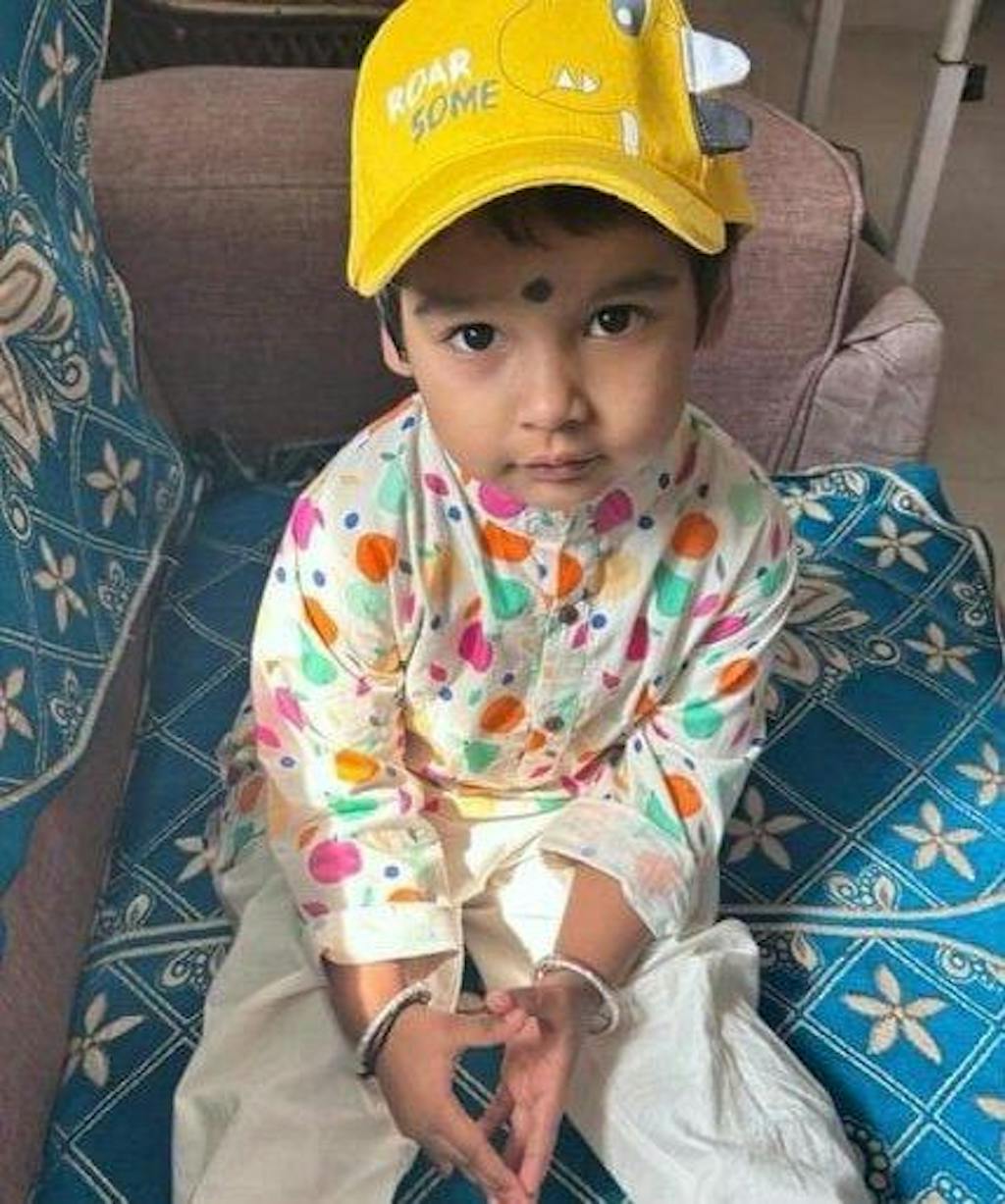 Tropical Fruits Cotton Kurta Set