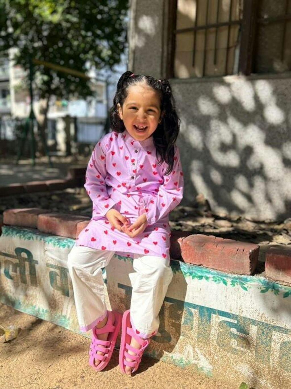 Love Cotton Kurta Set