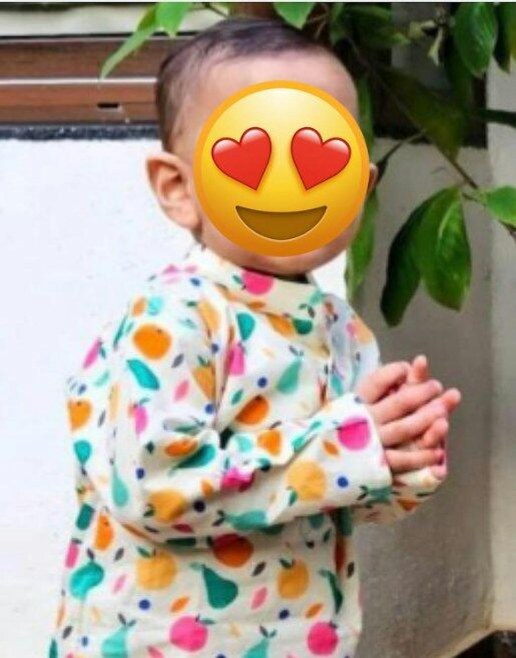 Tropical Fruits Cotton Kurta Set