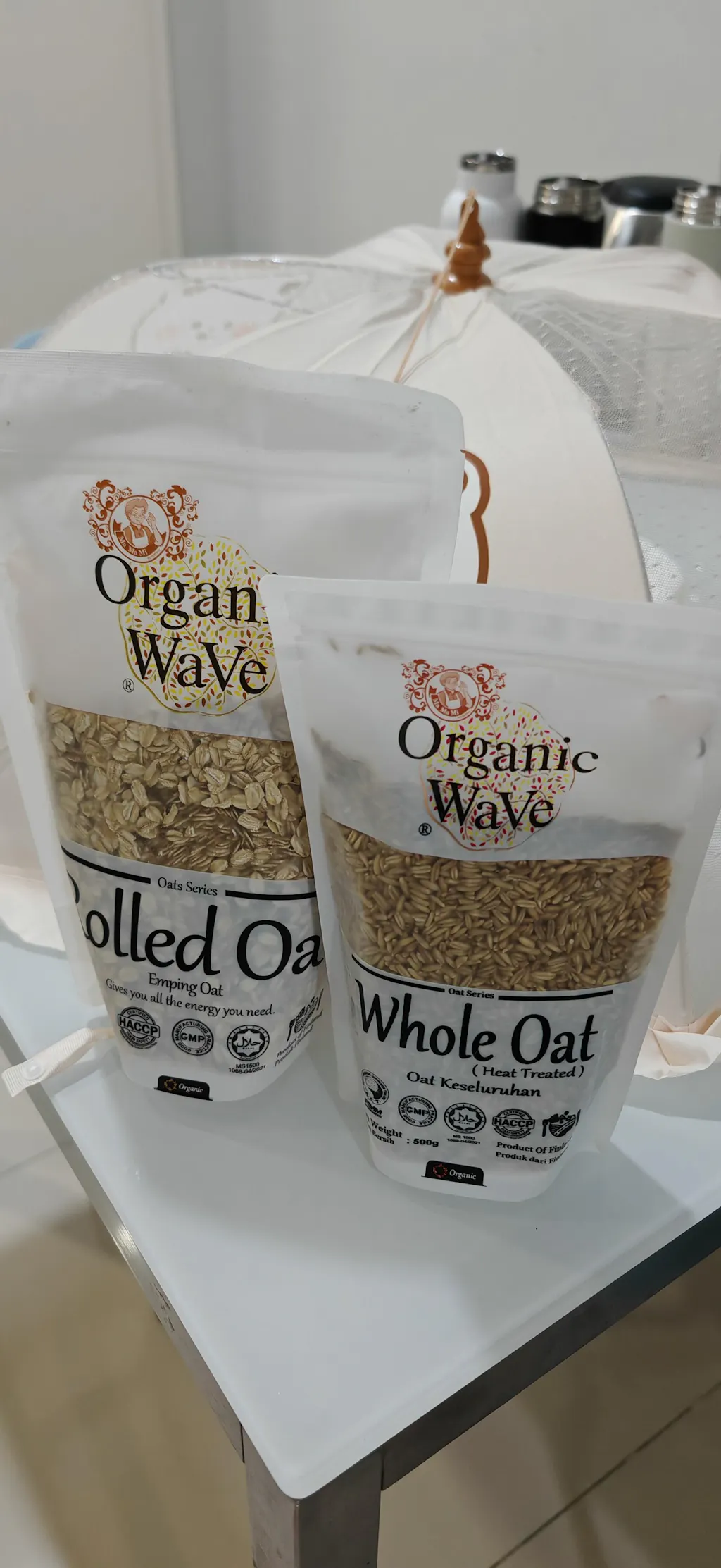 Mamami Organic Wave Oat Bran (500g)