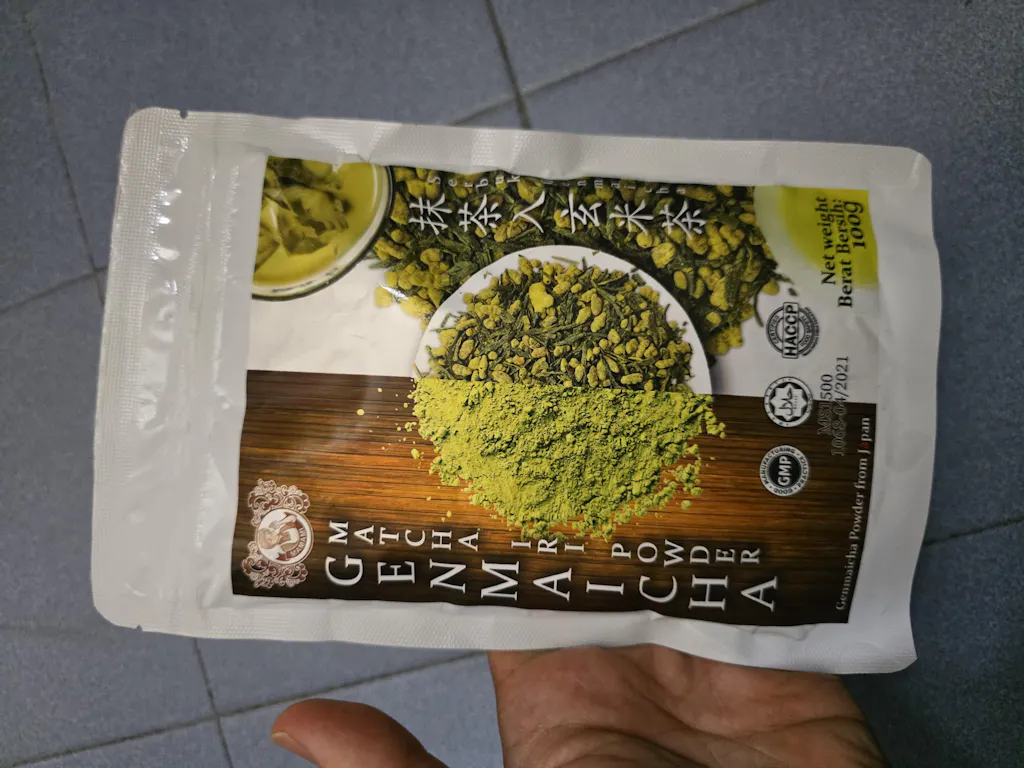 Mamami Japanese Genmaicha Iri Matcha Powder