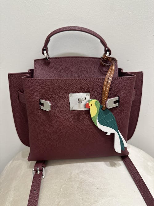 MINI AURA DAILY BAG - BURGUNDY