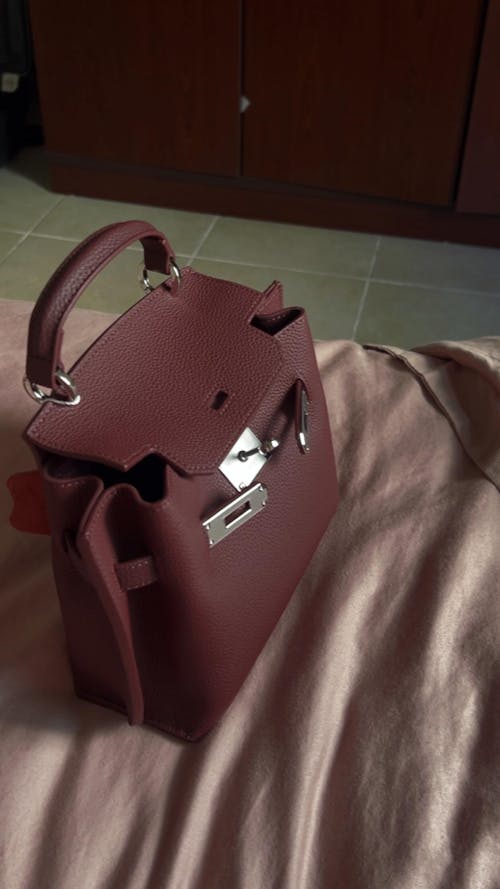 MINI AURA DAILY BAG - BURGUNDY