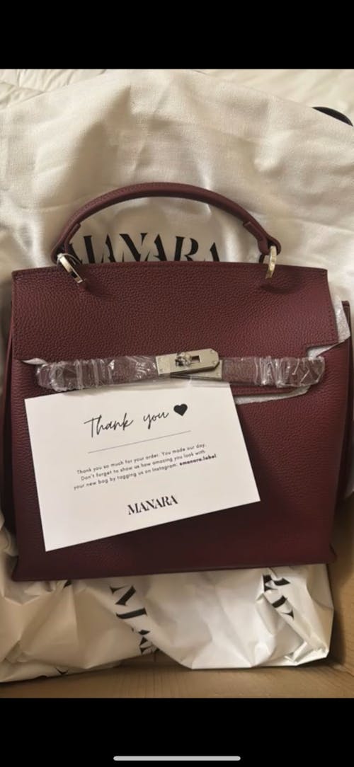 AURA DAILY BAG - BURGUNDY