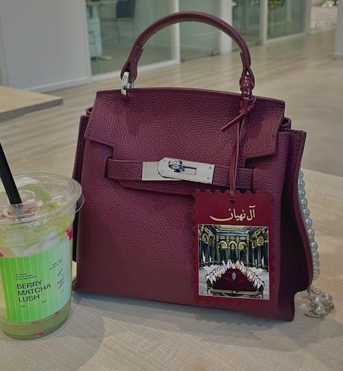 MINI AURA DAILY BAG - BURGUNDY