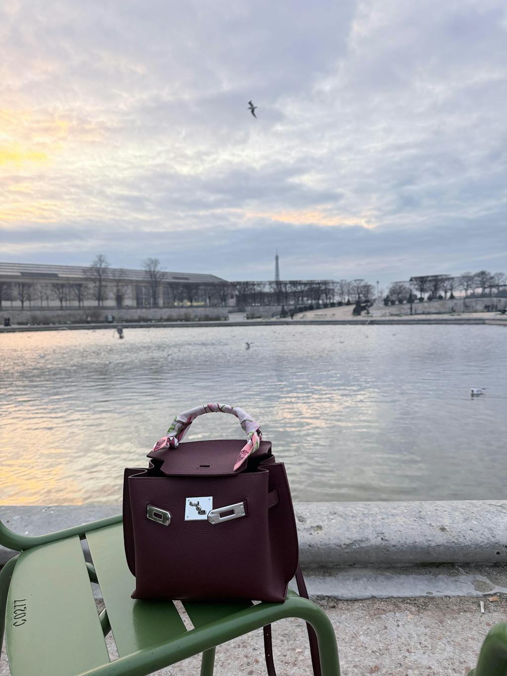 MINI AURA DAILY BAG - BURGUNDY