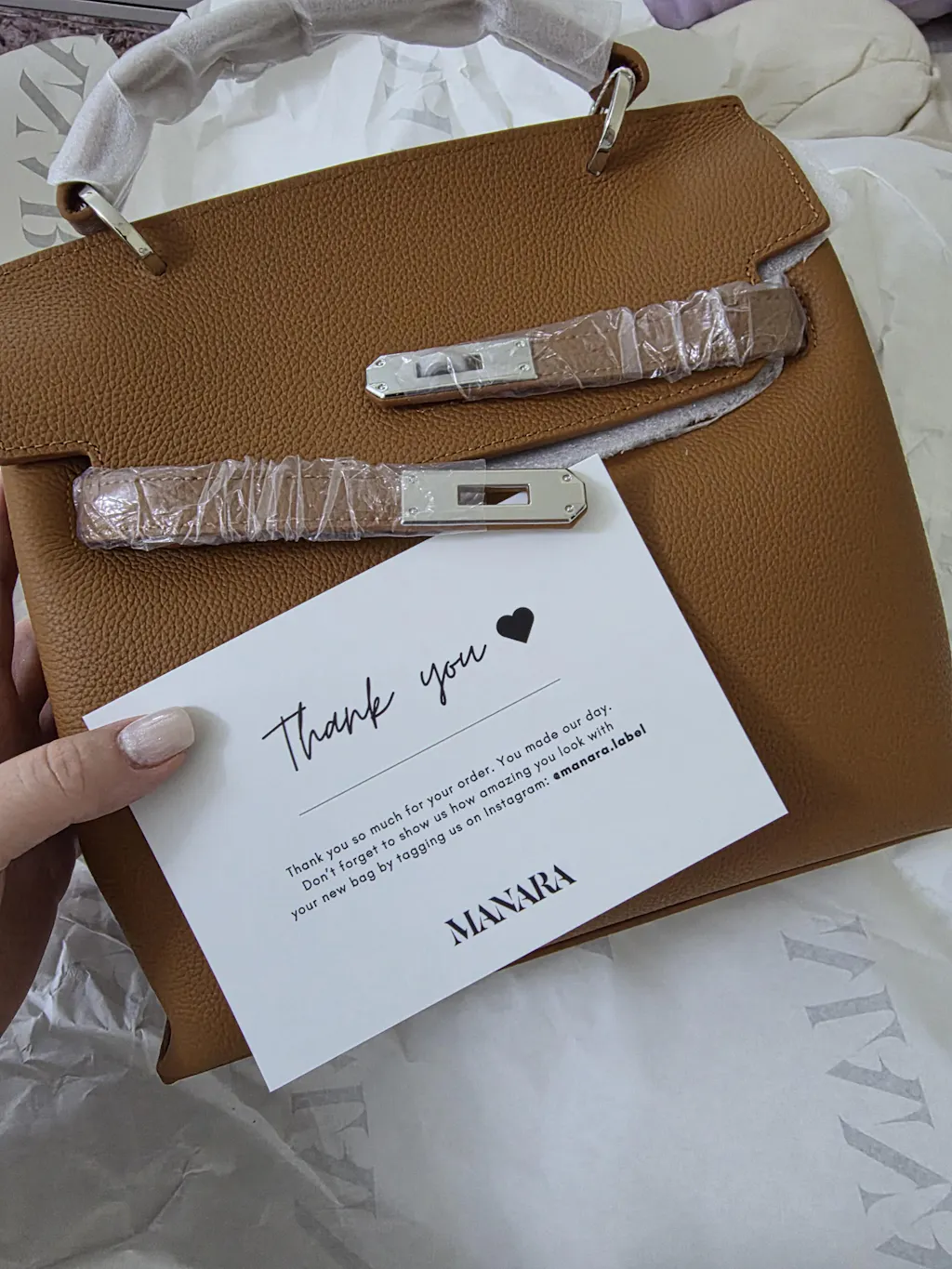 AURA DAILY BAG - CAMEL