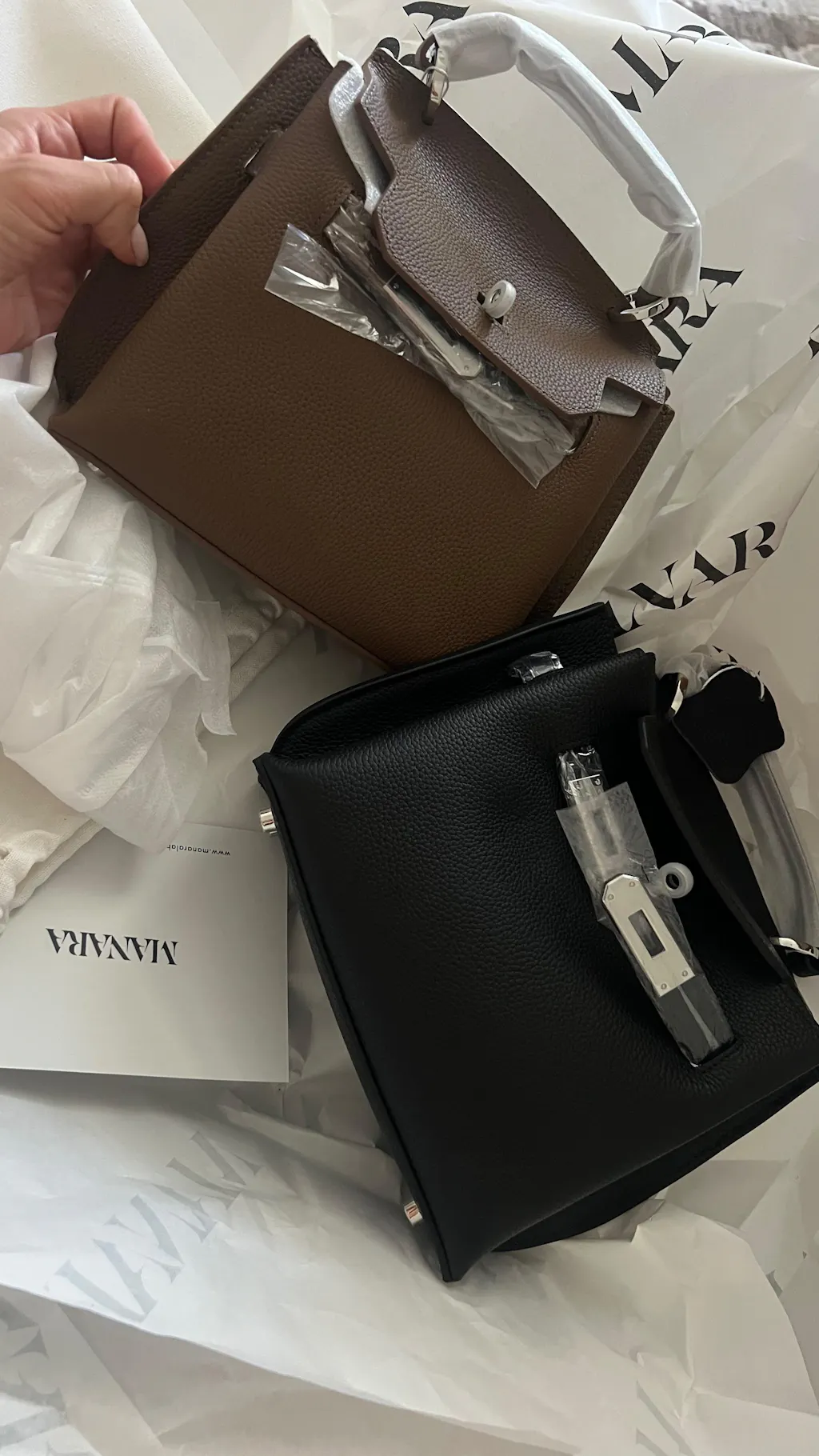 MINI AURA DAILY BAG - DARK TAUPE