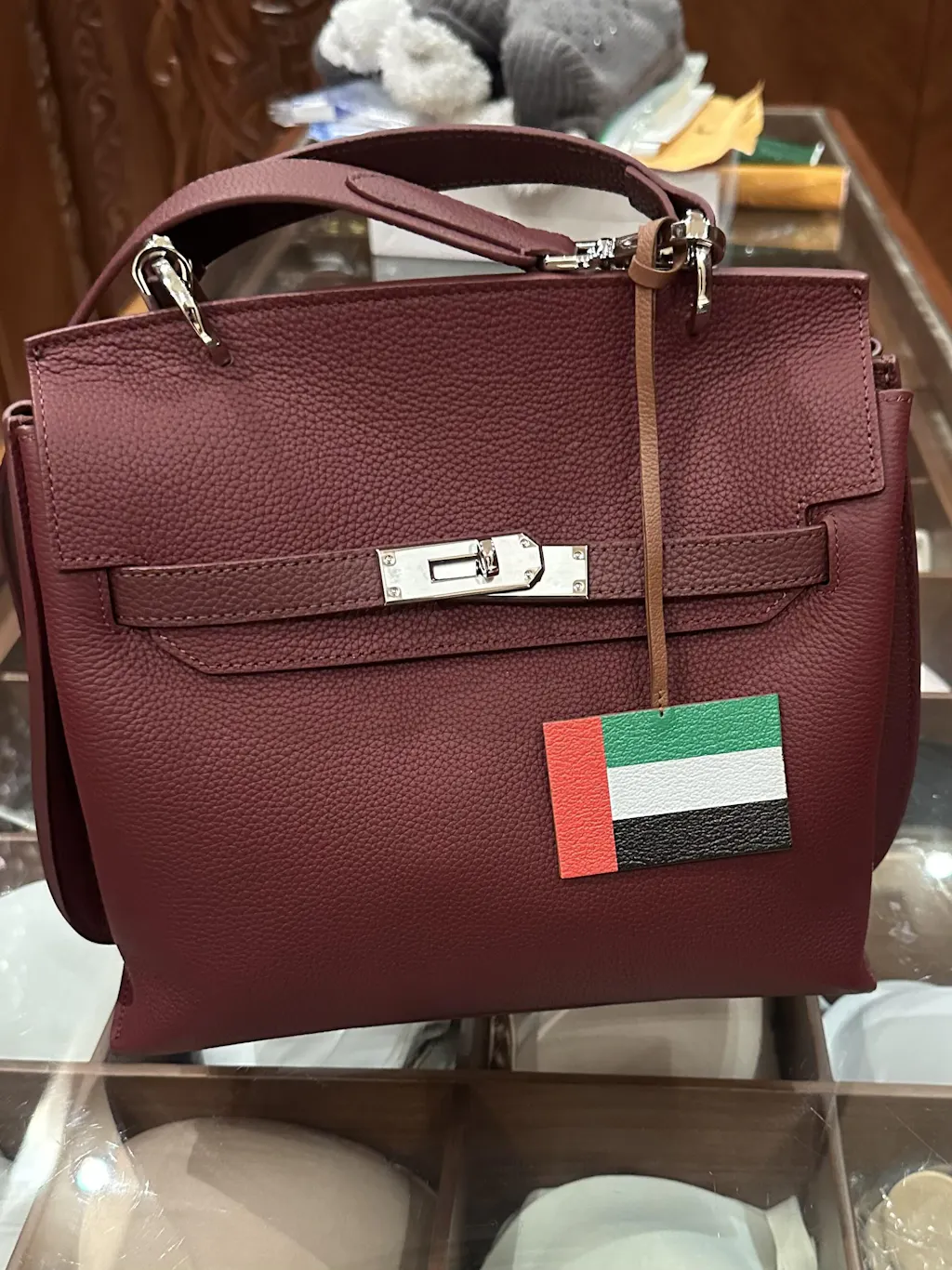 AURA DAILY BAG - BURGUNDY