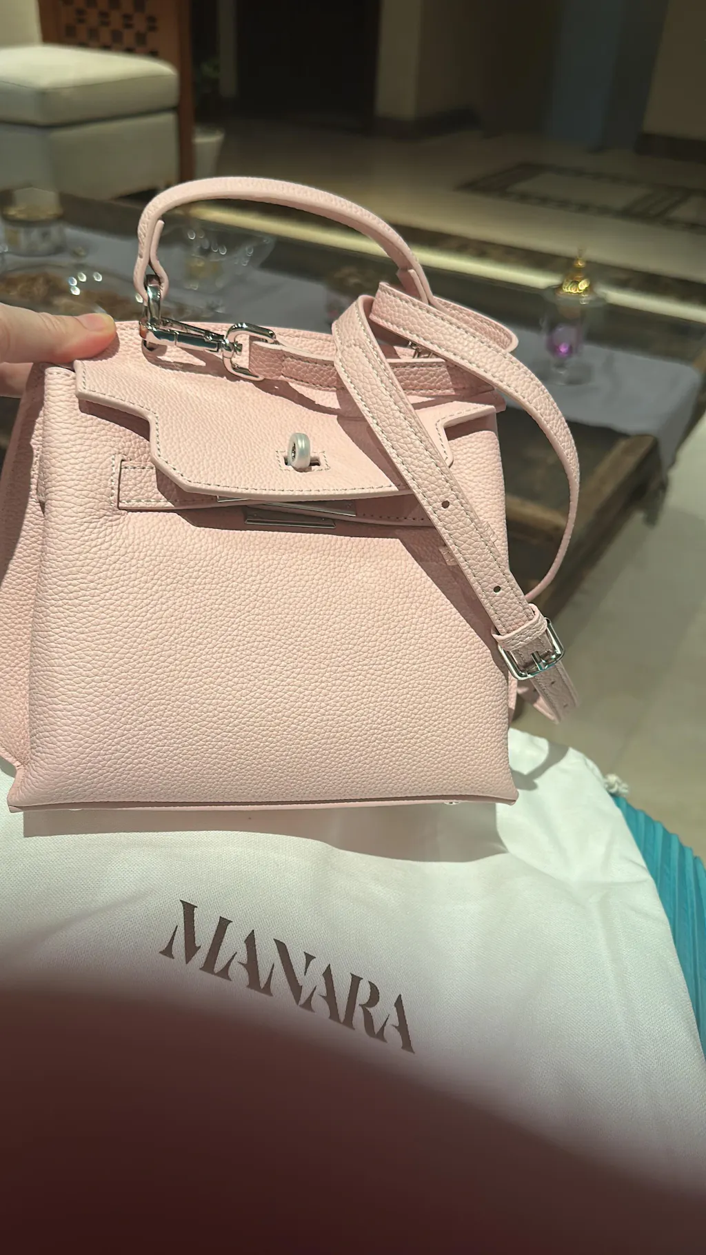 MINI AURA DAILY BAG - BABY PINK