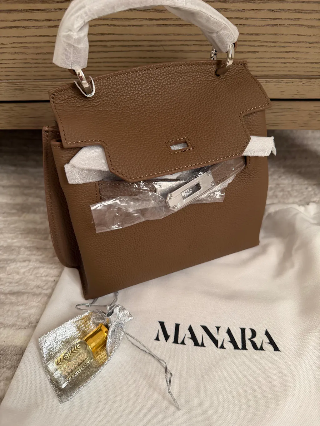 MINI AURA DAILY BAG - DARK TAUPE