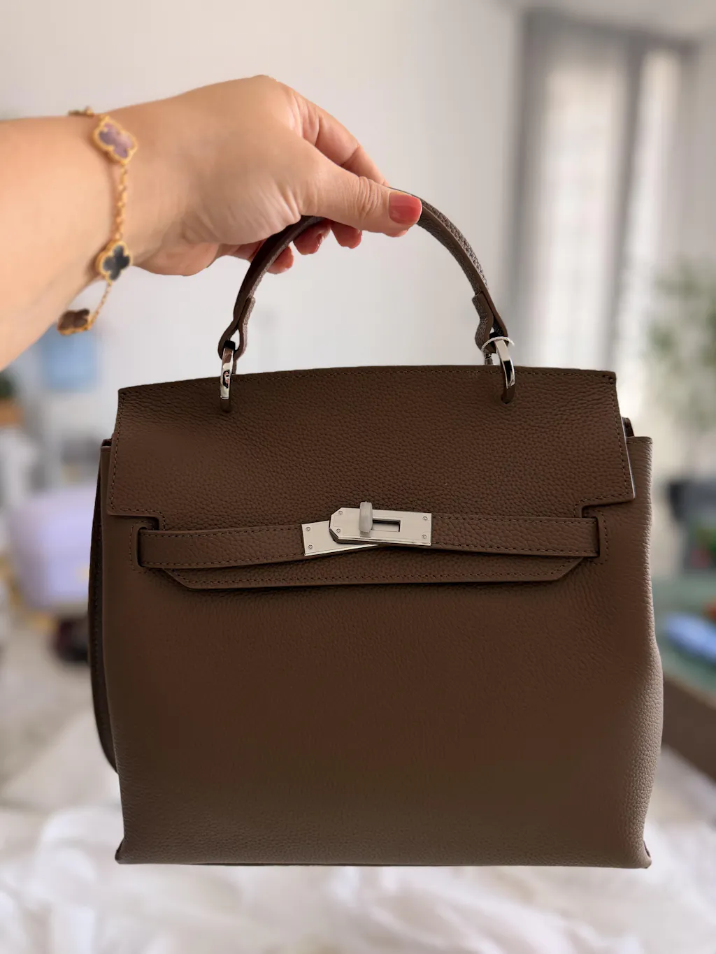 AURA DAILY BAG - DARK TAUPE