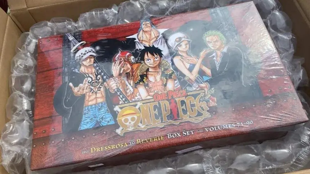 One Piece Manga Vol 1–90 Full Set + Free Wall Poster – Mangas Novel