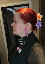 SimplNGreat Puddel plugg - Rosa øredobber