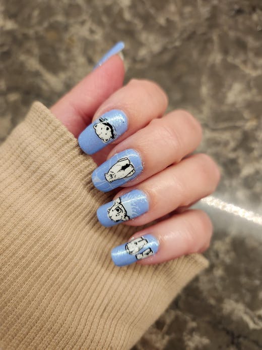 Polar Bears (M537) - Nail Stamping Plate