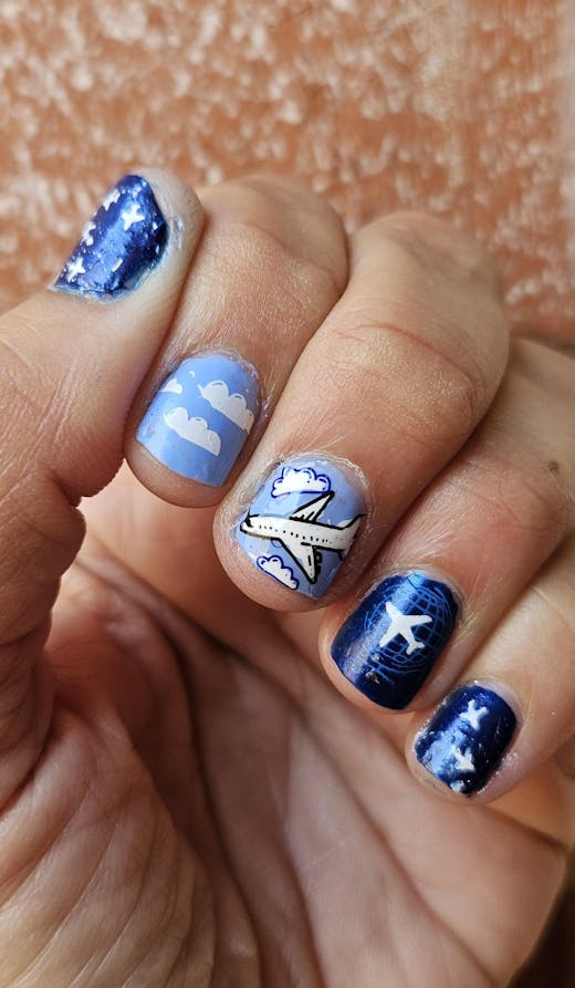 Summer Vacation (M227) - Nail Stamping Plate