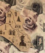 Irak Monument - Väggklocka