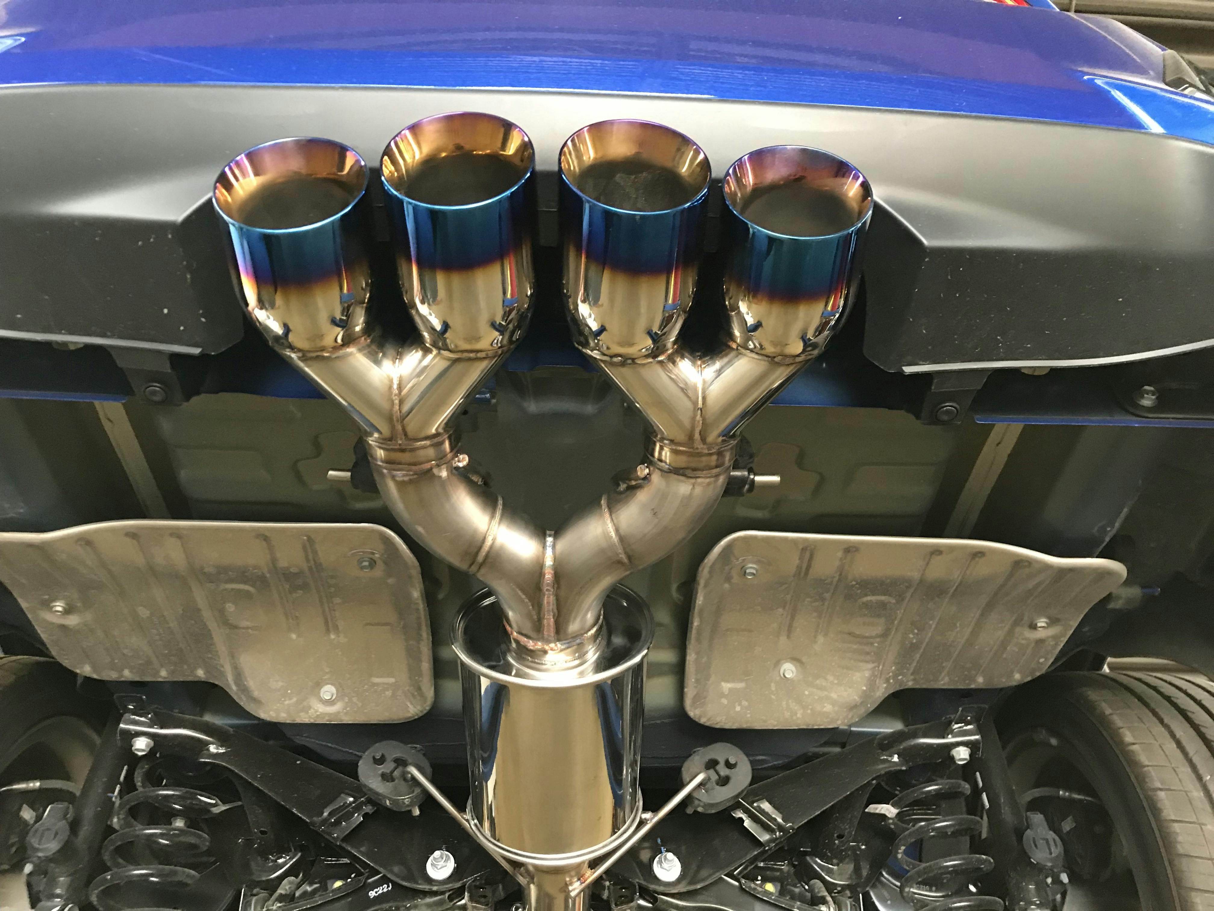 MAP Catback Exhaust 2017+ Honda Civic Si Sedan (HDAXCBESN