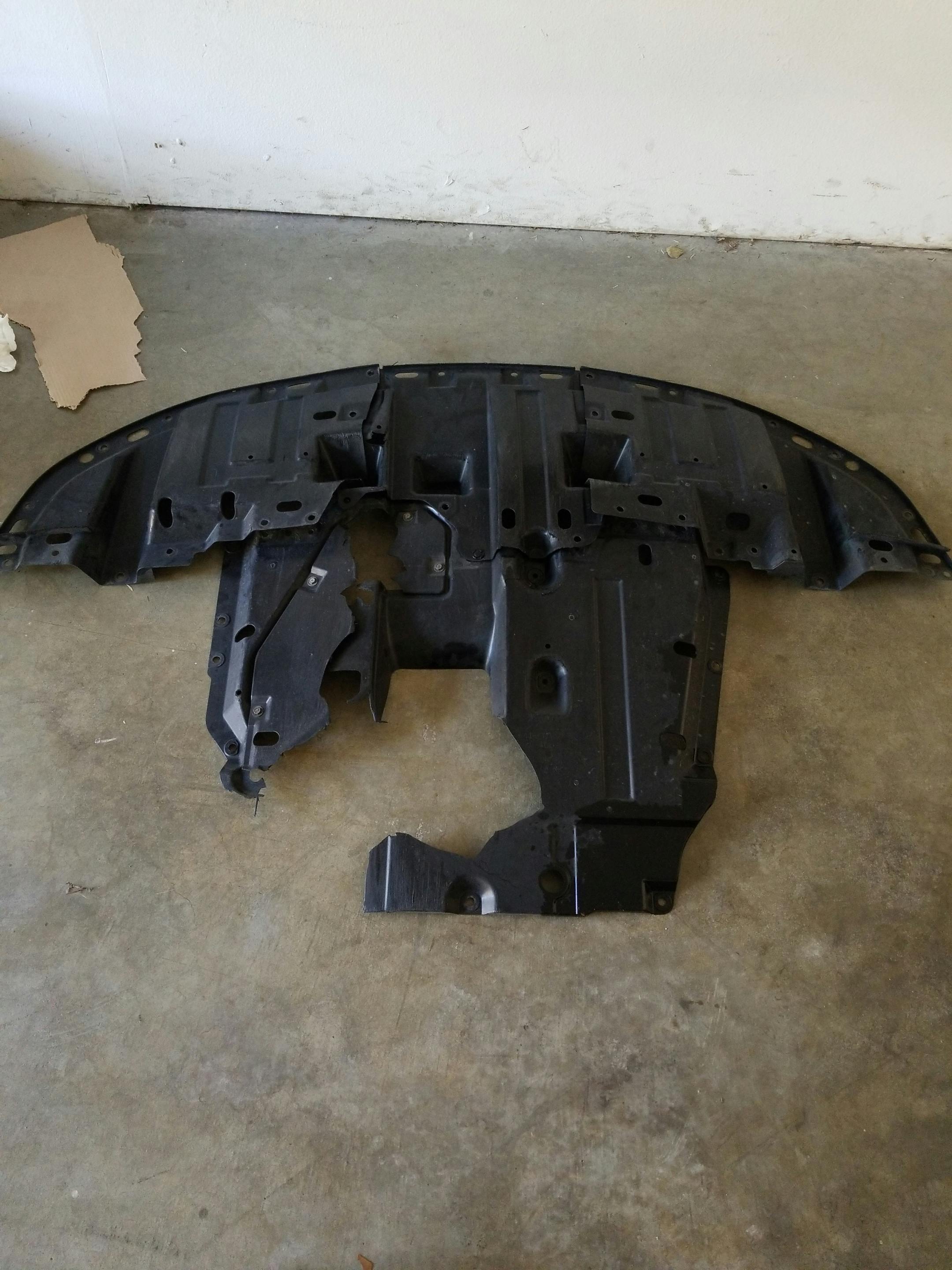 Evo X 2 Piece Aluminum Undertray By SSP 20082015 Mitsubishi Evo X MAPerformance