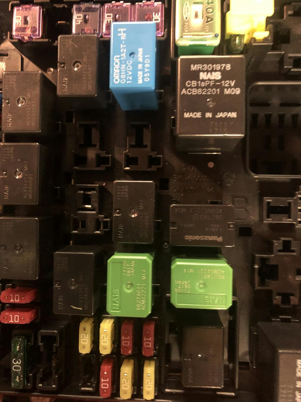 OEM Mitsubishi Upgraded Fuel Pump Relay 20082015 Mitsubishi Evo X