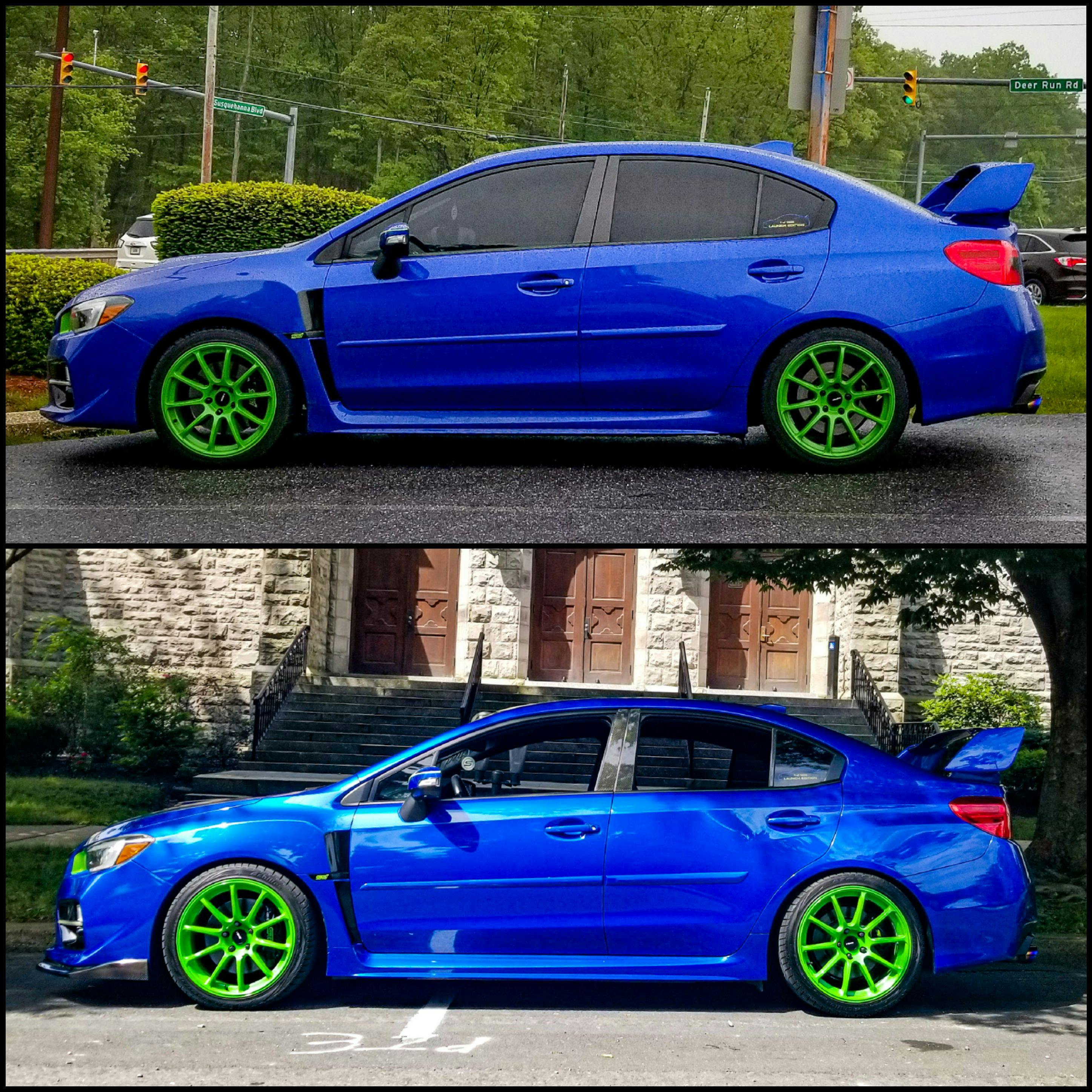 lowering springs wrx