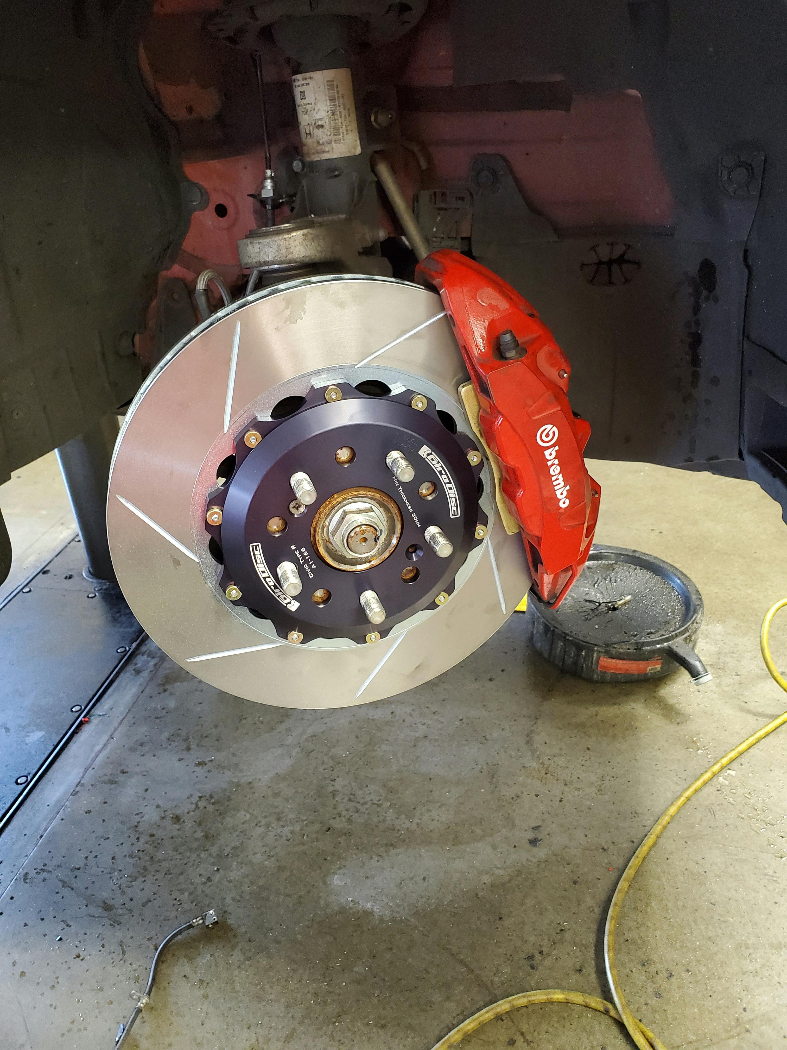 Girodisc Front Slotted 2pc Rotor Set | 2017+ Honda Civic Type-R FK8 (A