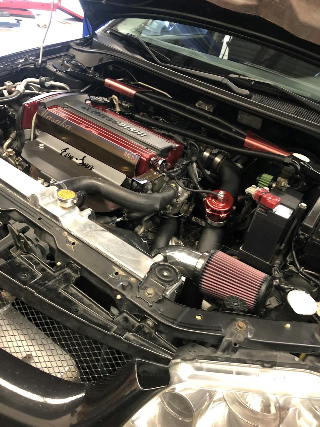 ETS Short Route Upper Intercooler Piping Kit 20032006 Mitsubishi Ev