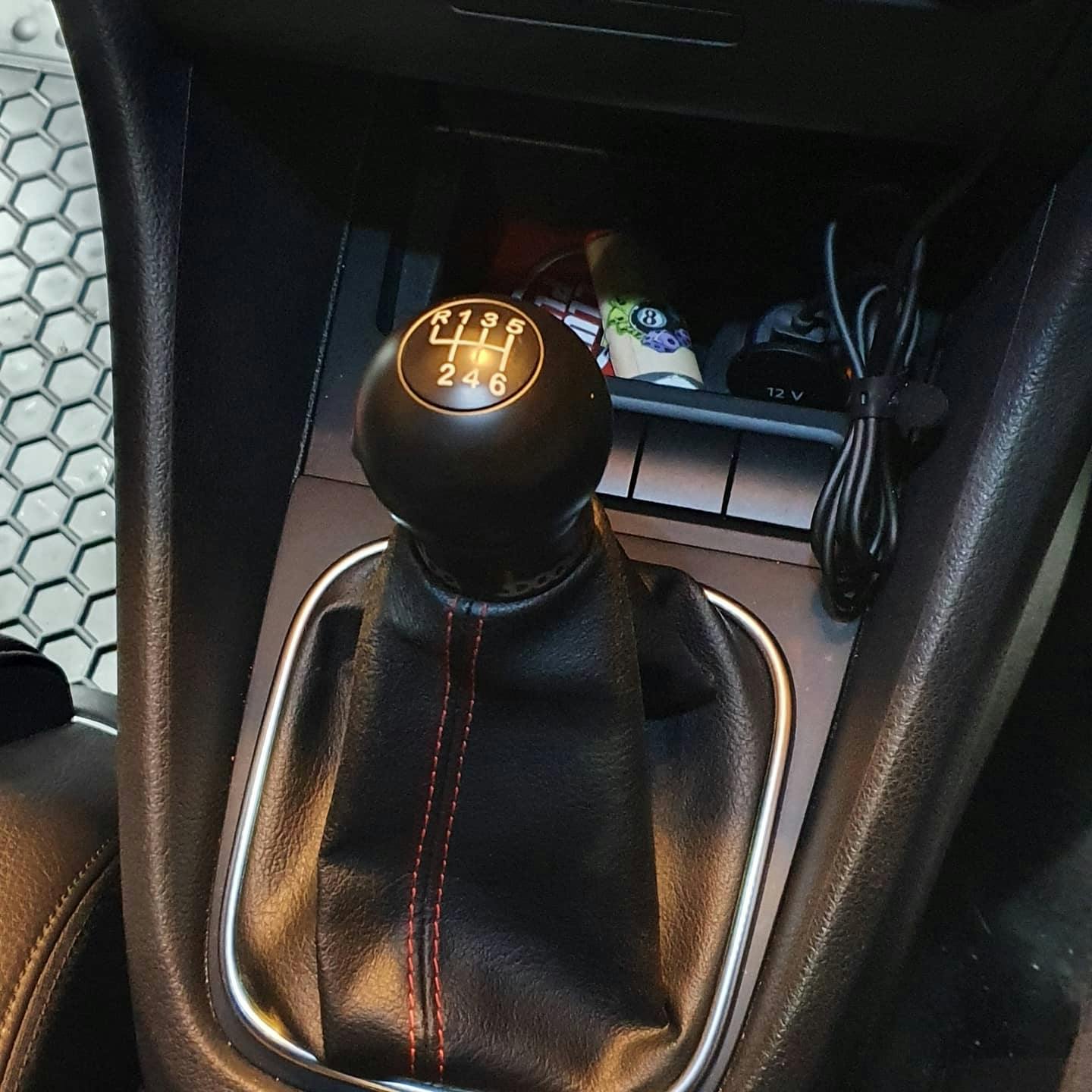 Boomba Short Throw Weighted Shift Knob 2010+ VW Golf GTI/R Mk6/Mk7