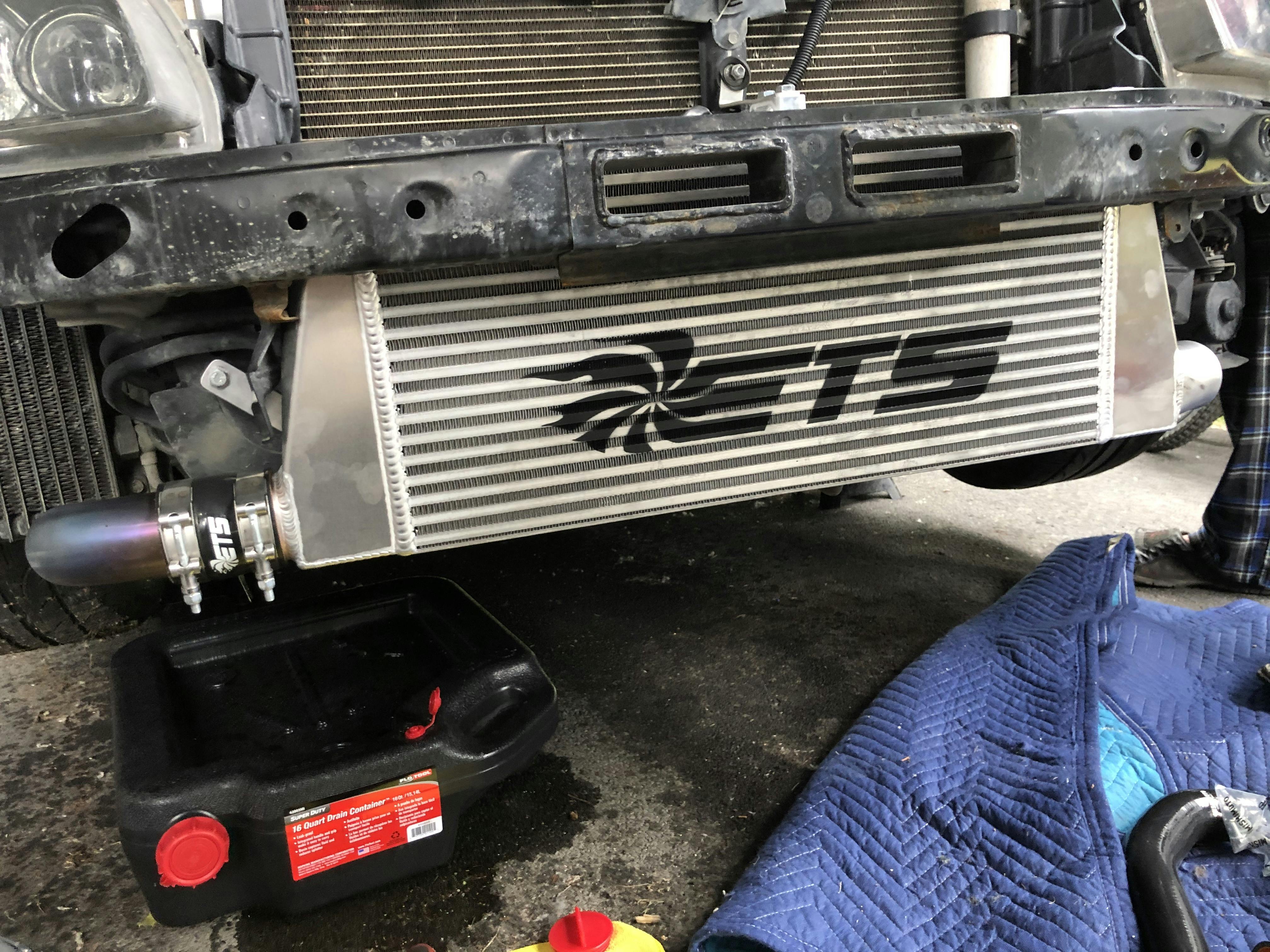 ETS Standard Tank Intercooler Upgrade 20032006 Mitsubishi Evo 8/9