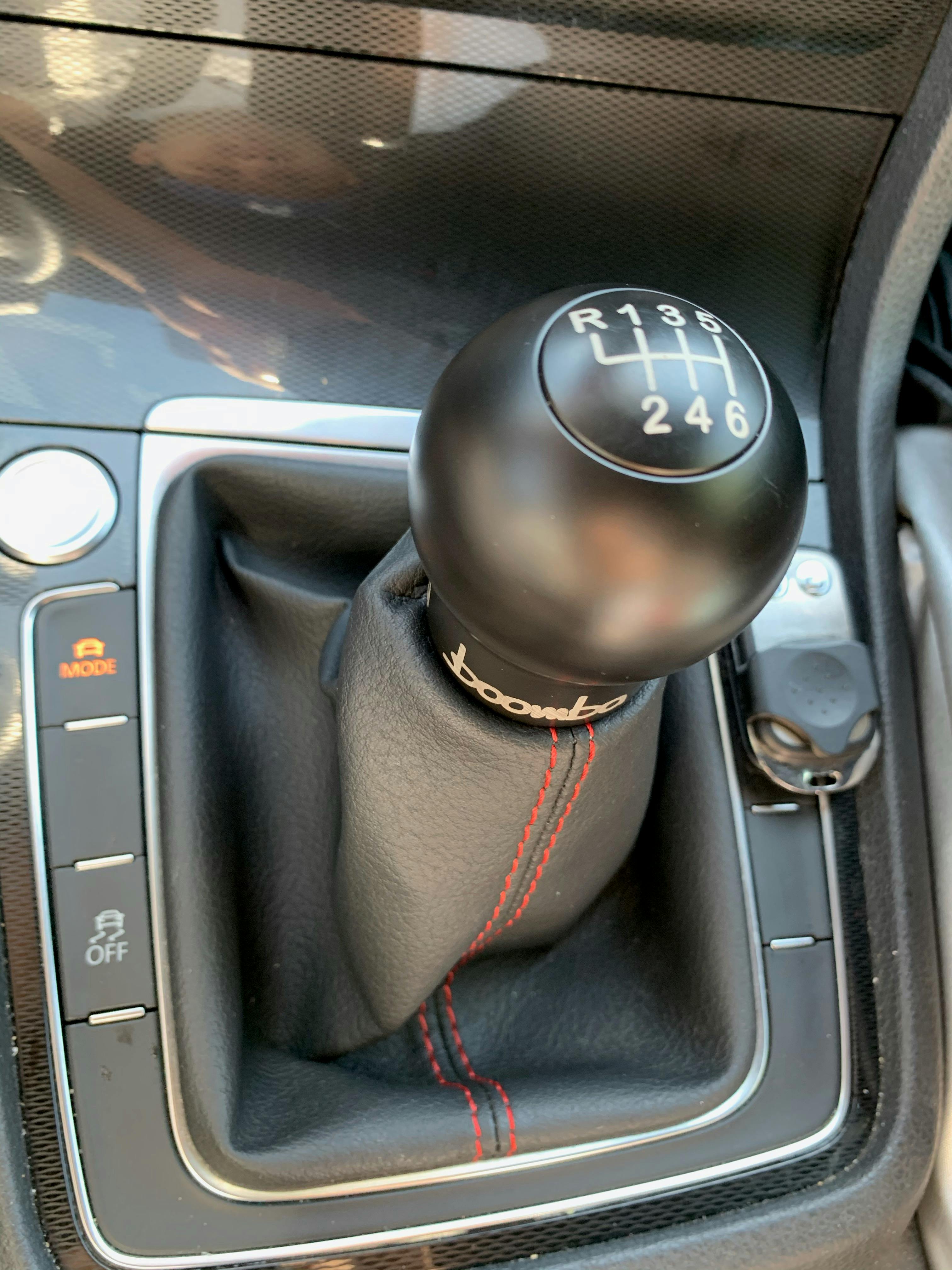 Boomba Short Throw Weighted Shift Knob 2010+ VW Golf GTI/R Mk6/Mk7
