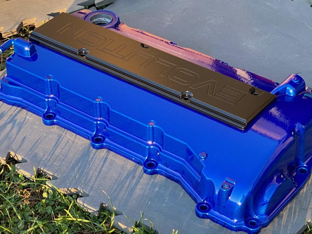 Mitsubishi OEM Aluminum Valve Cover 20082015 Mitsubishi Evo X (1035