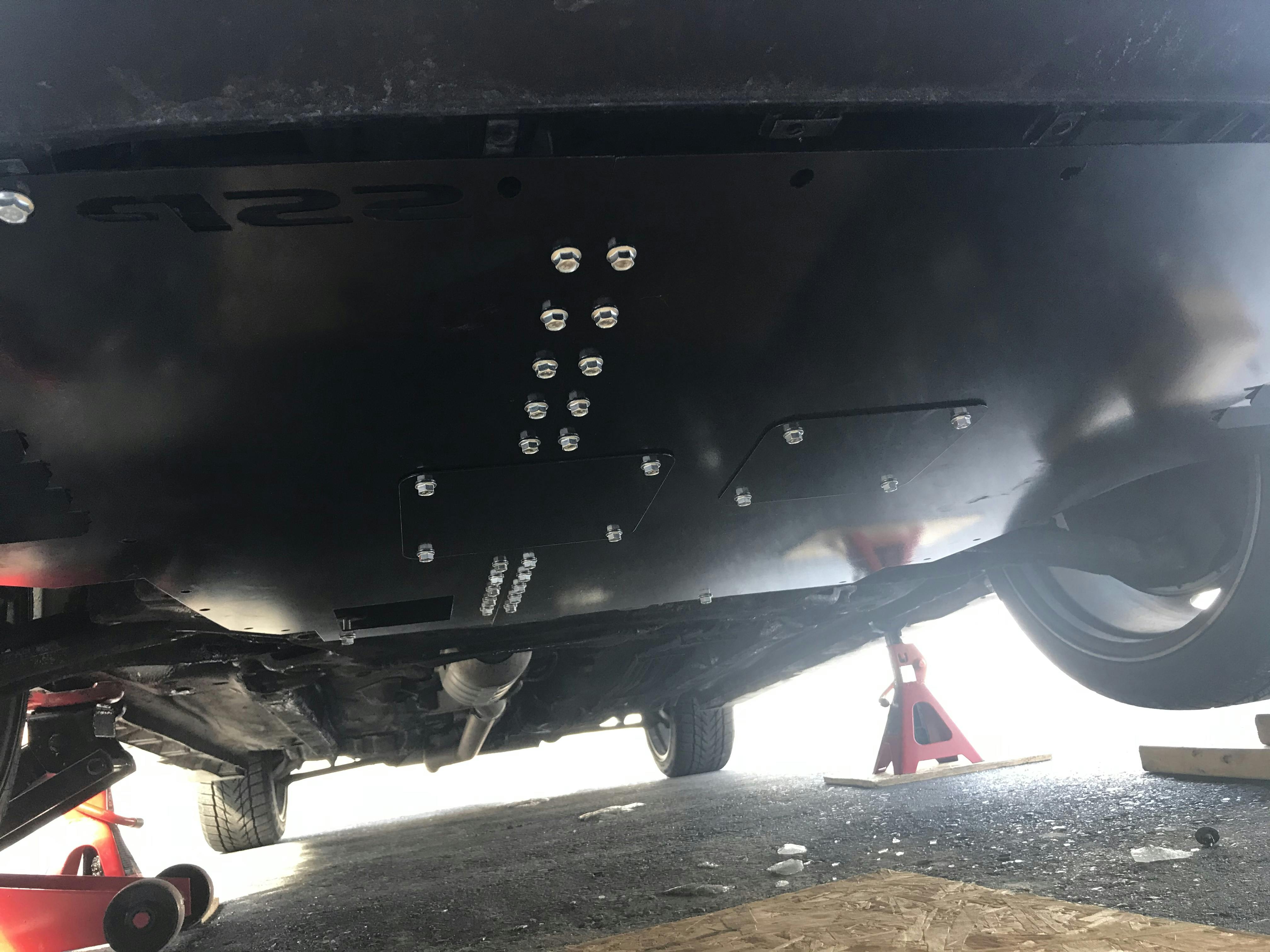 Evo X 2 Piece Aluminum Undertray By SSP 20082015 Mitsubishi Evo X