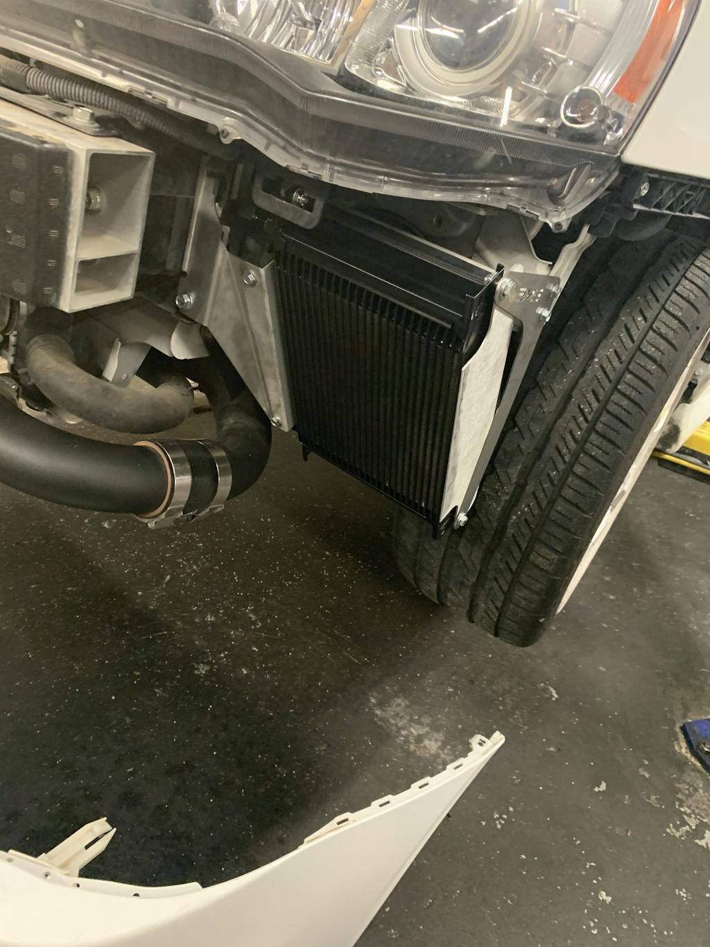 AMS Transmission Cooler 20082015 Mitsubishi Evo X MR / Ralliart (AM