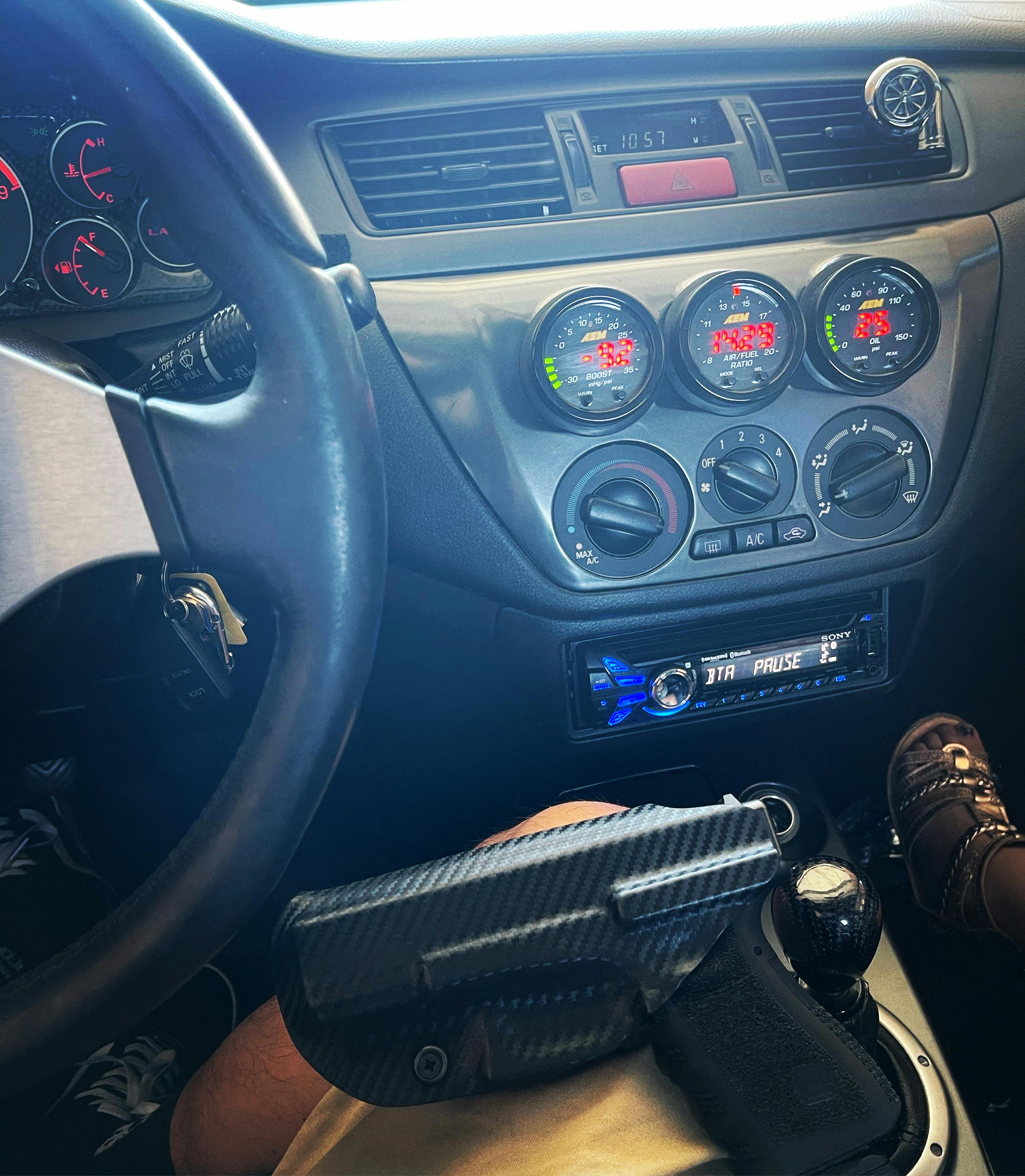 OEM Radio Relocation Kit | Mitsubishi 