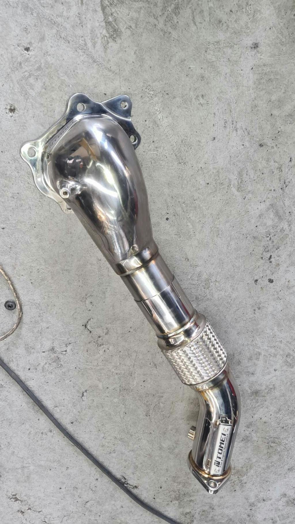 Tomei 3" Widemouth Downpipe 20082015 Mitsubishi Evo X (TB6060MT02A