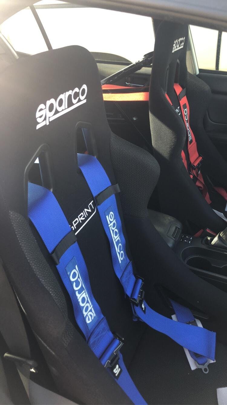 海外販売× S660 sparco SPRINT 008235NR シート右 レール付 | www