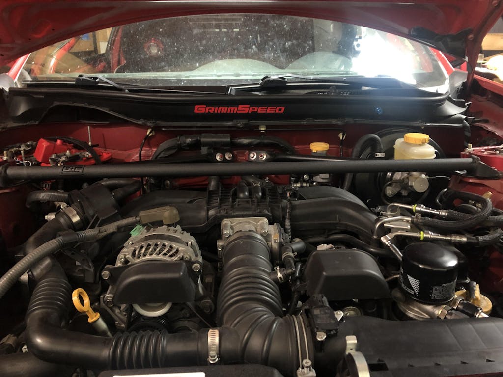 Grimmspeed Front Strut Bar 20132021 Subaru BRZ/Scion FRS/Toyota 86