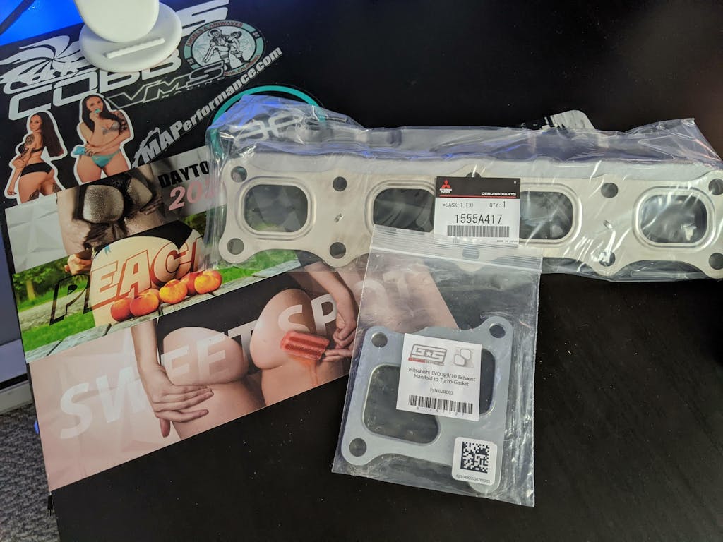 OEM Exhaust Manifold Gasket 20082015 Mitsubishi Evo X (1555A417