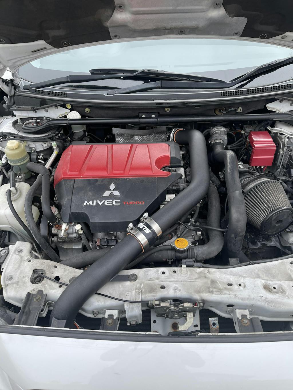 ETS Upper Intercooler Piping Kit 20082015 Mitsubishi Evo X (ETS_EVO