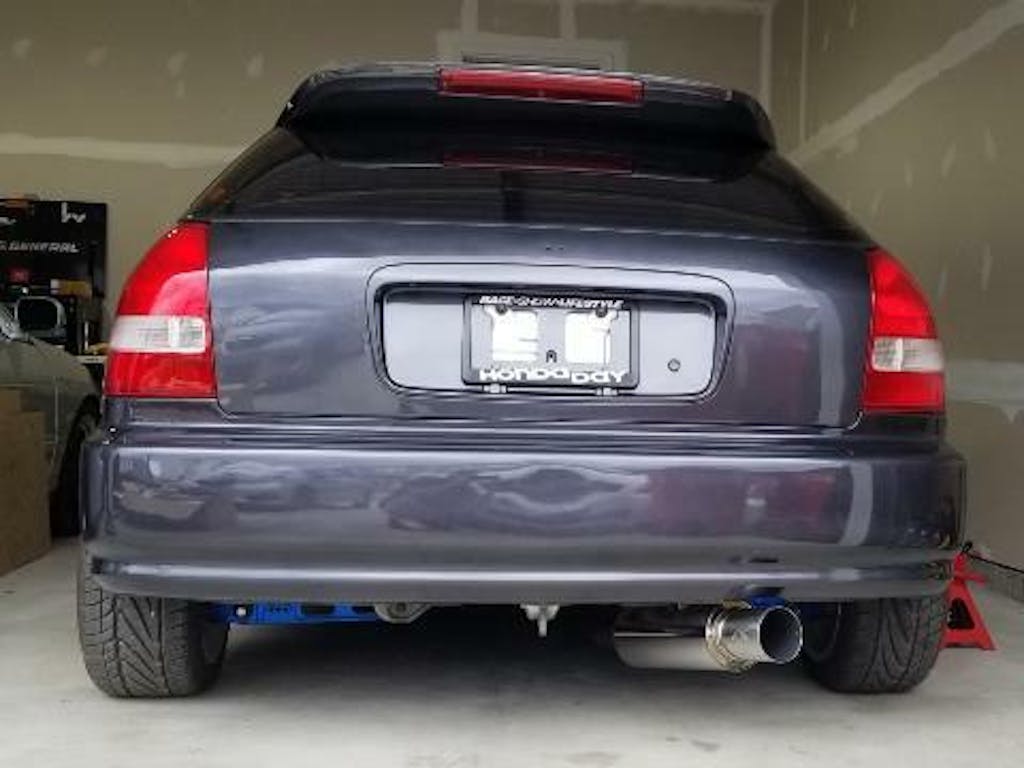 HKS High Power CatBack Exhaust 19962000 Honda Civic CX/DX (3203EX MAPerformance