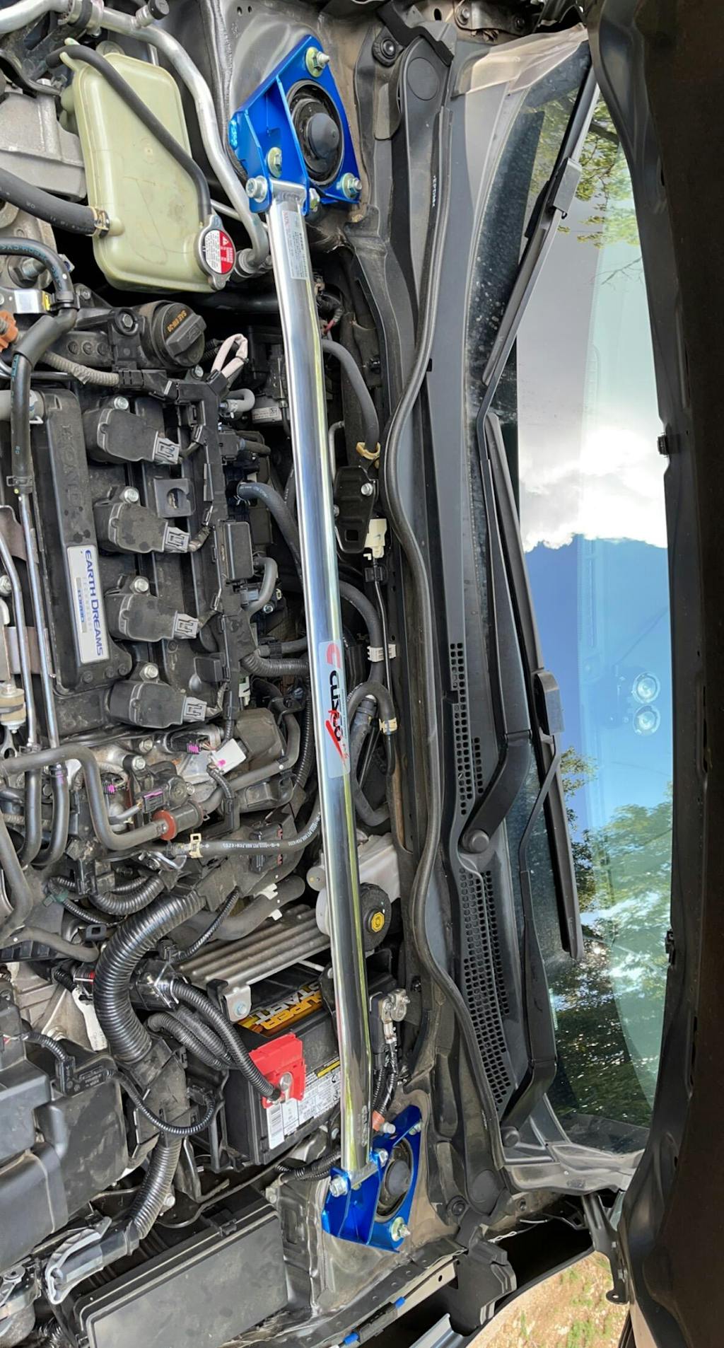 Cusco Front Strut Bar 20162021 Honda Civic Non TypeR (3C3540A