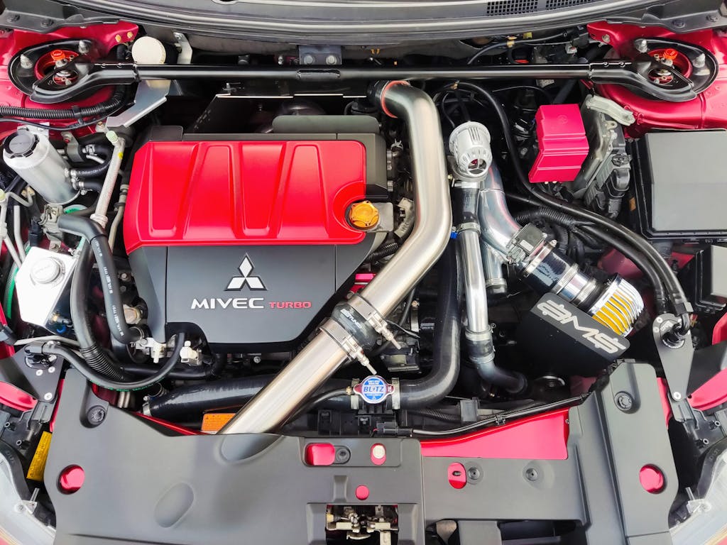 STM Aluminum Power Steering Reservoir 20082015 Mitsubishi Evo X (ST MAPerformance