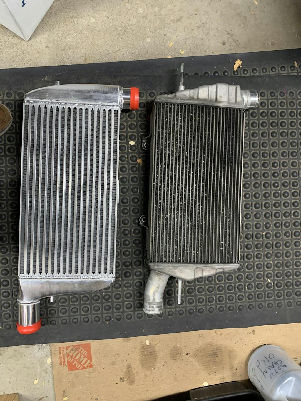MAP 3.5'' Intercooler w/ Billet End Tanks 2008+ Mitsubishi Evo X (EV
