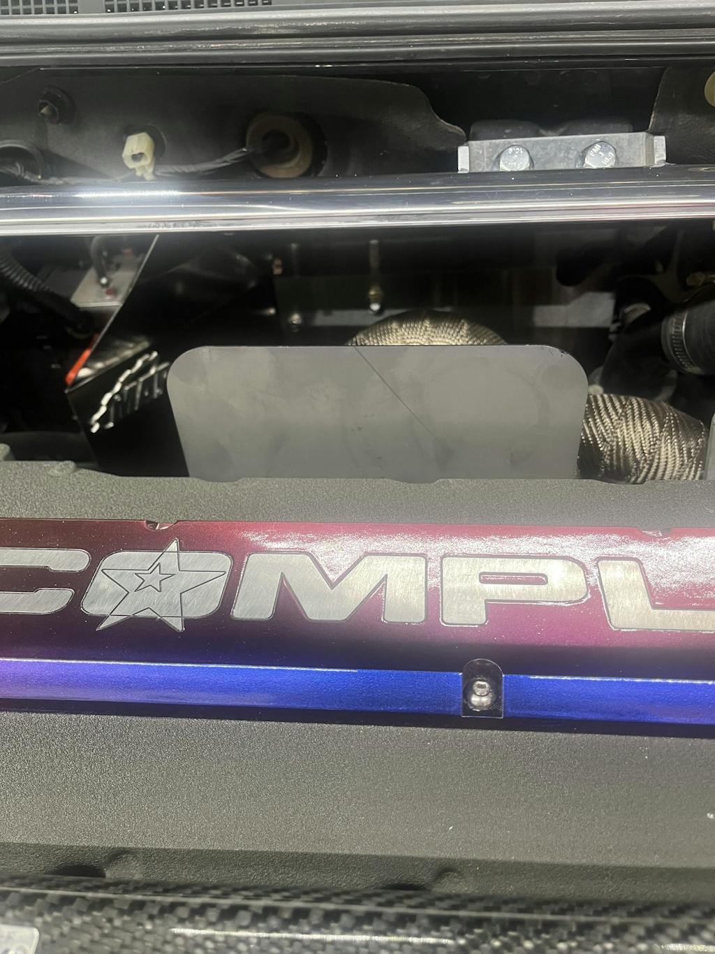 Mitsubishi Evo X Valve Cover Heat Shield by MAPerformance