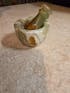 3' Marble Mortar and Pestle Set For Spice Grinder Bowl - Garlic Crusher Kitchen
