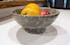 Marble 10' Fruit Bowl for Dining & Kitchen Table - Fruit Storage Home & Kitchen Décor